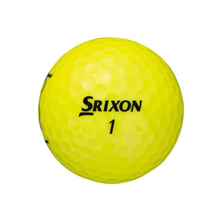 Srixon AD SPEED 2024 Model Golf Balls, 1 Dozen (12 Balls) Passion Yellow