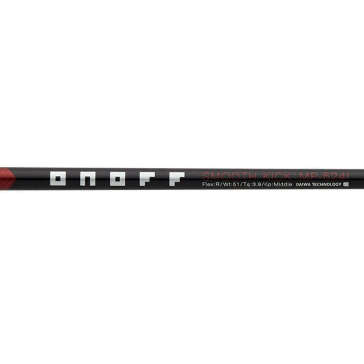 ONOFF AKA IRON Red Iron Single 2024 Model SMOOTH KICK MP-524I Carbon Shaft